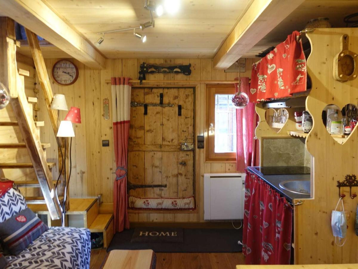 Charmant Mazot Savoyard A Hauteluce: Ideal Pour Couple, Proche Commerces Et Ski, Bien Equipe - Fr-1-342-263 المظهر الخارجي الصورة